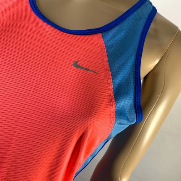 Nike Dri Fit Tank Top Athletic Mesh Shirt Active - Picture 3 of 11